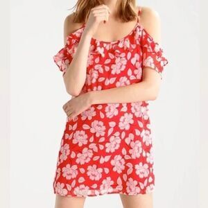 Abercrombie & Fitch Off the Shoulder Floral Dress - Size: Small